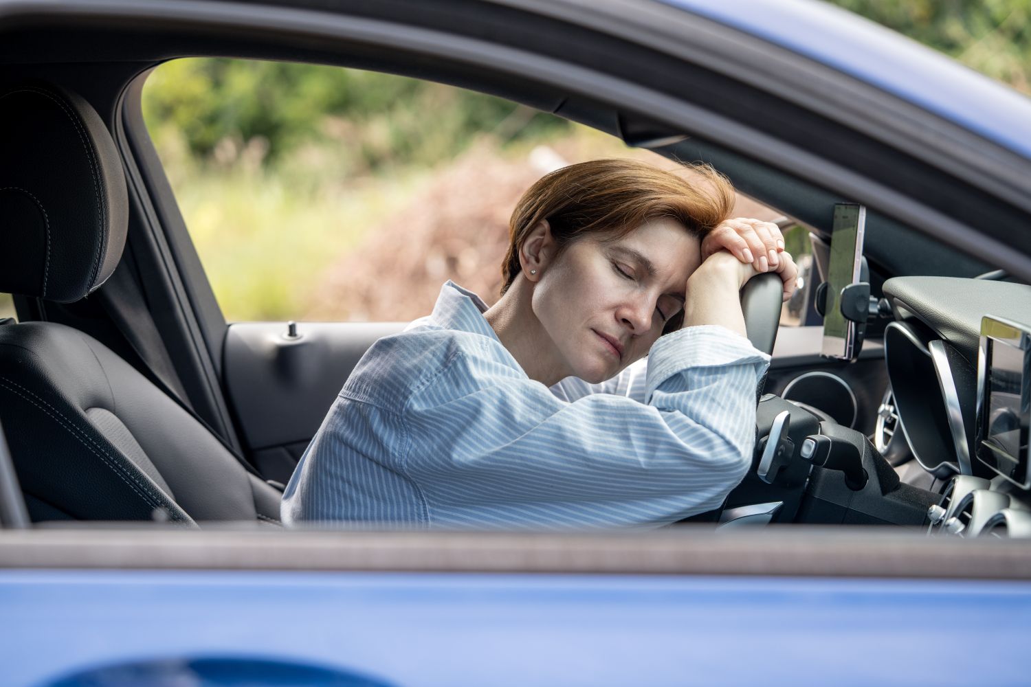 Sleeping in the car carries a risk of death.